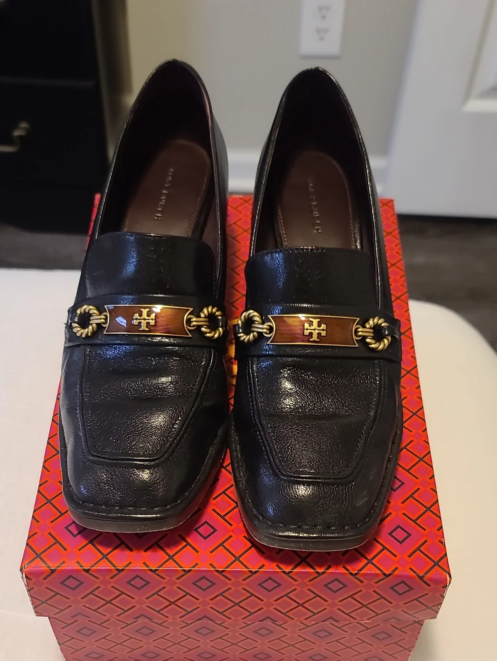 Tory Burch Heeled Loafers